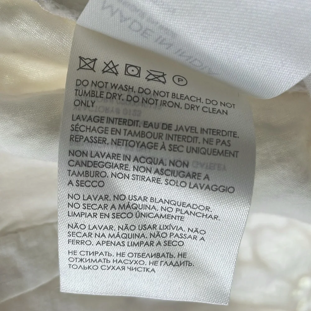 Club Monaco Eyelet ‘Blanc de Blanc’ Shorts